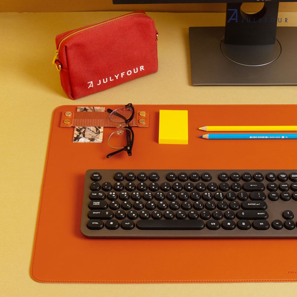 줄라이포(JULYFOUR) DESK PAD_ORANGE