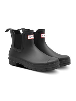 [WOMEN] 오리지날 첼시 레인부츠 - 블랙 WFS2078RMABLK