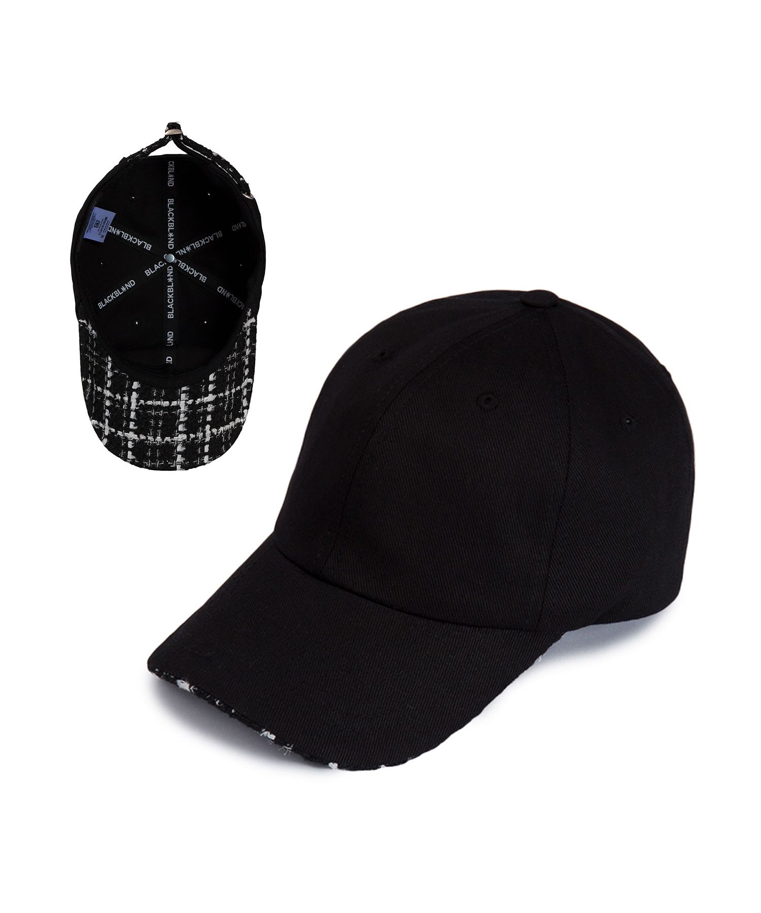 ◆BLACKBLOND◆ Vivid Tweed Cap Black MUSINSA | BLACKBLOND Vivid Tweed Cap (Black)