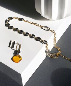 almond chain necklace