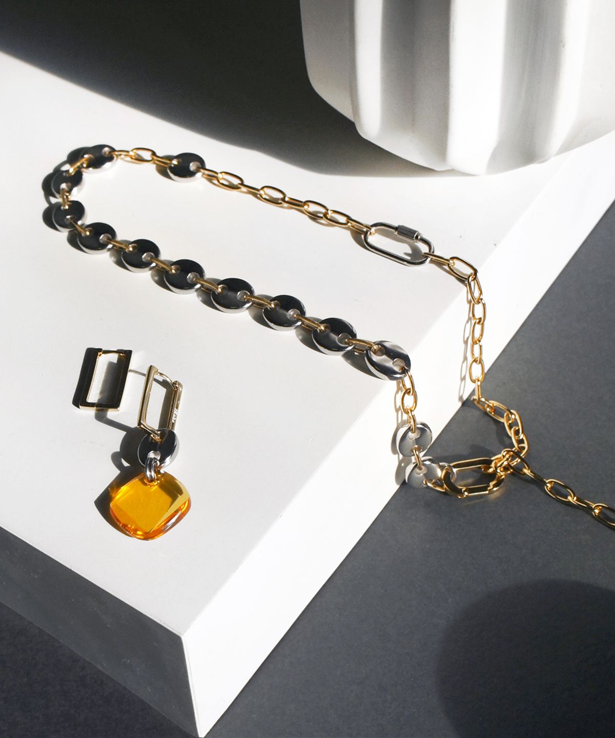 제이로브(JROBE) almond chain necklace