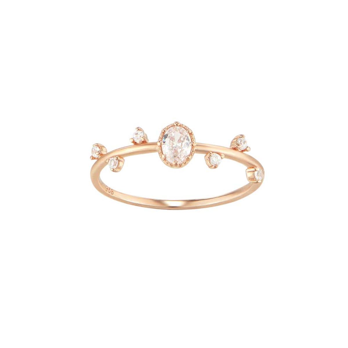 폴브리알(PAUL BRIAL) 세레나 링(WHITE) PRSR0086 (13호)