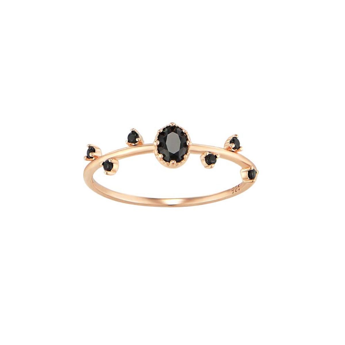 폴브리알(PAUL BRIAL) 세레나 링(BLACK) PRSR0087 (13호)