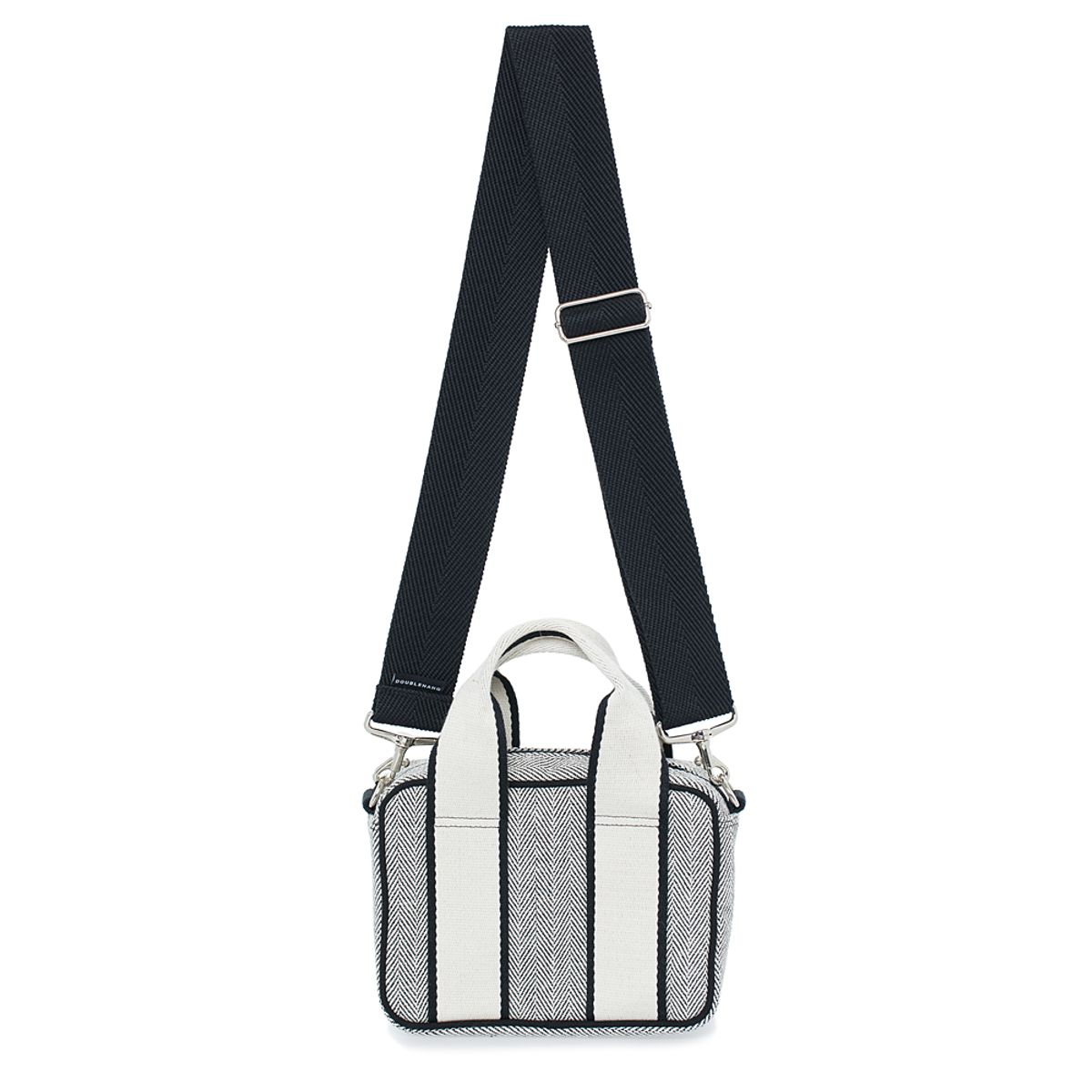 더블낭(DOUBLE NANG) PICA BAG (HERRINGBONE BK)