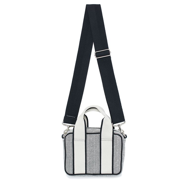 PICA BAG (HERRINGBONE BK)