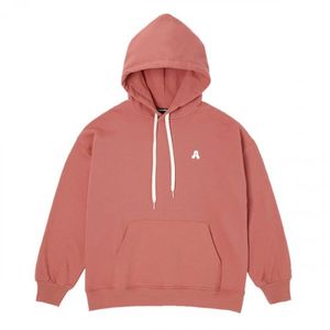 올데이 베이직 후드 티셔츠 레드빈