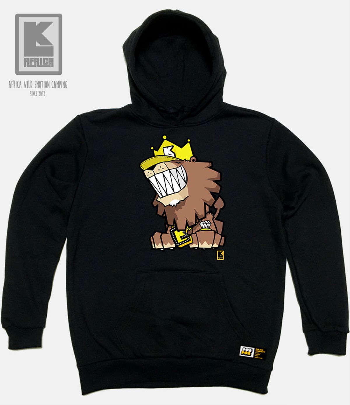 돌돌(DOLDOL) LK-AFRICA_HOODY_15 아프리카 감성 캠핑 엘케이아프리카  사자 캐릭터 그래픽 그래피티 디자인 후드티 후디
