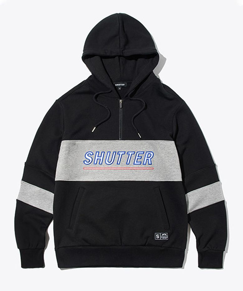 MIX AND MATCH 후디 BLACK (SBTS203)