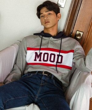MOOD 디테일 후디 그레이 (SBTS208)
