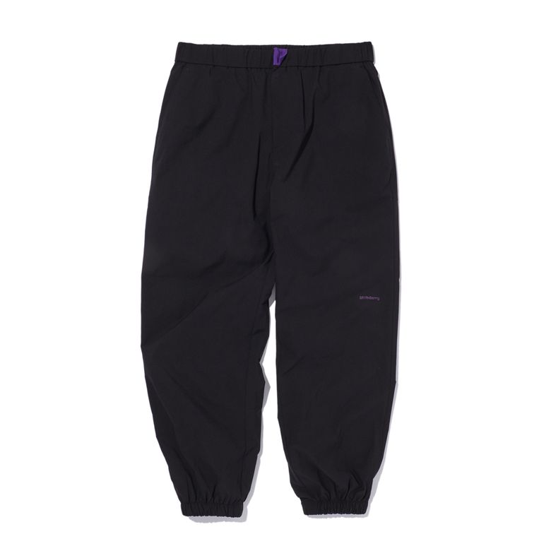 BUTTON BANDING PANTS_BLACK