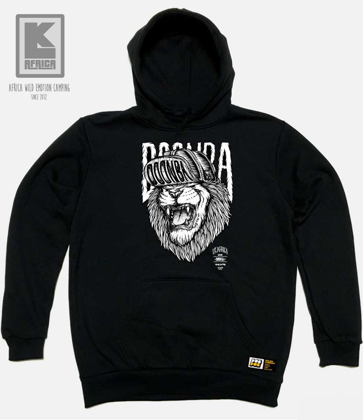 돌돌(DOLDOL) LK-AFRICA_HOODY_23 아프리카 감성 캠핑 엘케이아프리카  사자 캐릭터 그래픽 그래피티 디자인 후드티 후디