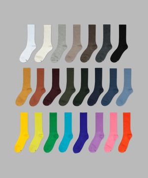 [5PACK] 1507 유니섹스 컬러 트라우져 삭스 - 컬러선택형