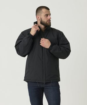 허스키 택티컬 윈터 자켓 블랙