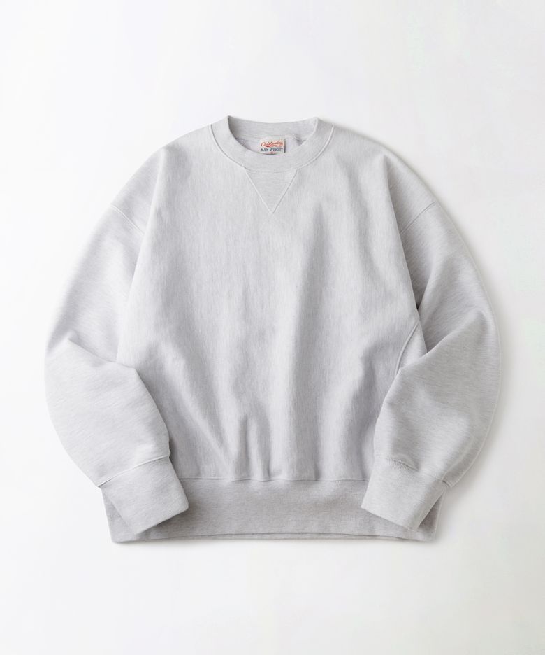 REVERSE HEAVY SWEAT_1%MELANGE GRAY