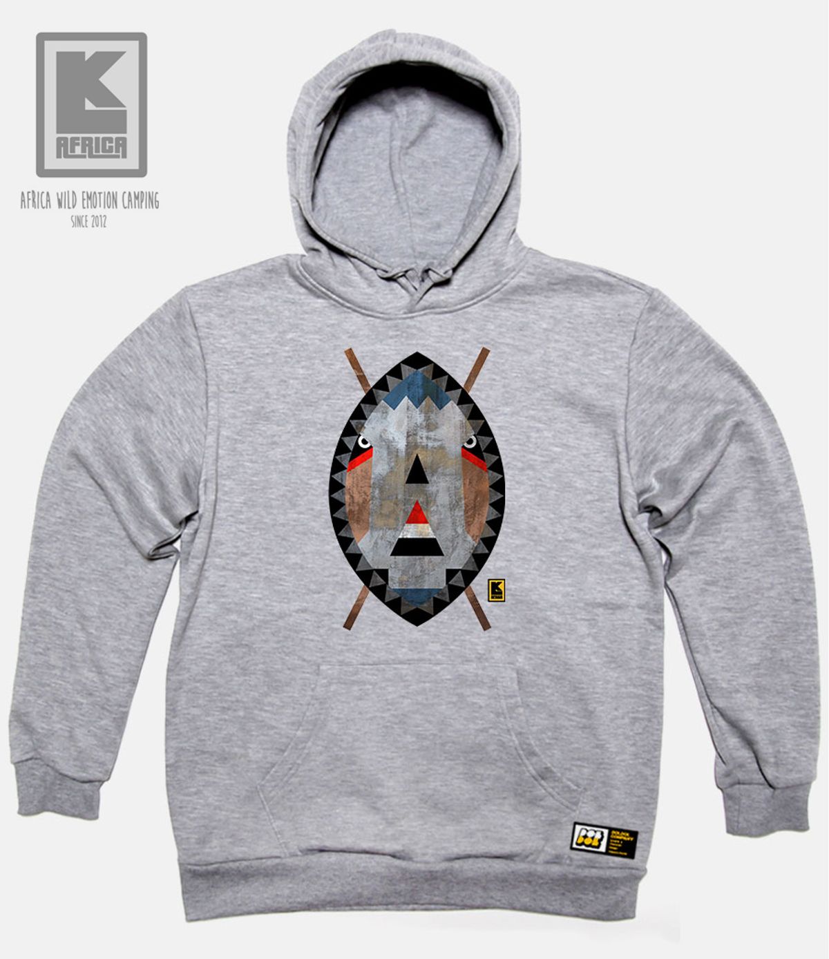 돌돌(DOLDOL) LK-AFRICA_HOODY_31 아프리카 감성 캠핑 엘케이아프리카  코뿔소 캐릭터 그래픽 그래피티 디자인 후드티 후디