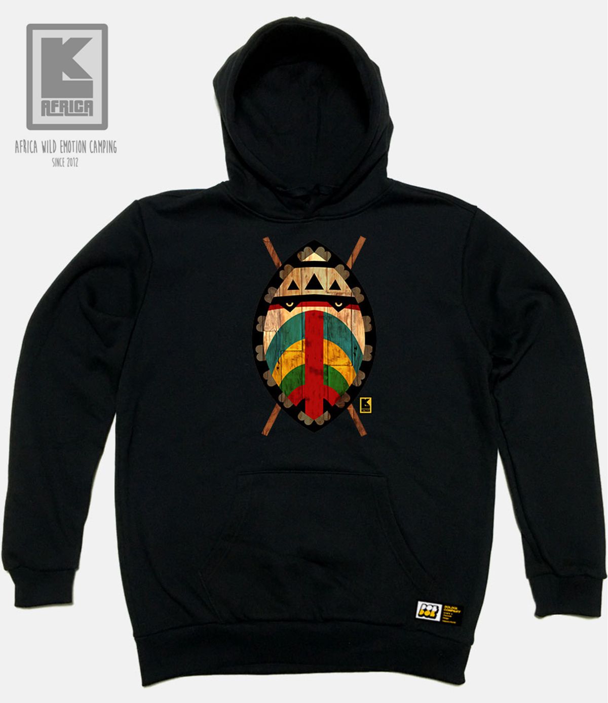 돌돌(DOLDOL) LK-AFRICA_HOODY_34 아프리카 감성 캠핑 엘케이아프리카  비비원숭이 캐릭터 그래픽 그래피티 디자인 후드티 후디