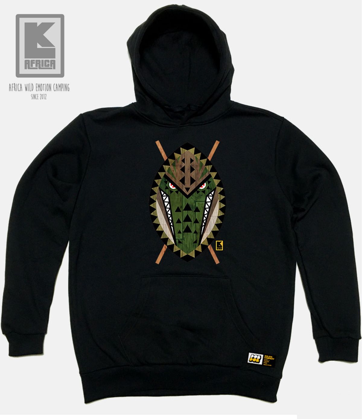돌돌(DOLDOL) LK-AFRICA_HOODY_36 아프리카 감성 캠핑 엘케이아프리카  악어 캐릭터 그래픽 그래피티 디자인 후드티 후디