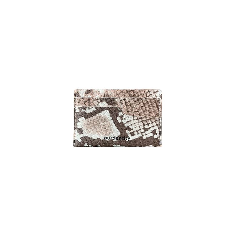 핸드메이드 카드지갑 스네이크