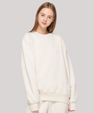 와이즈 N37 맨투맨 (크림)