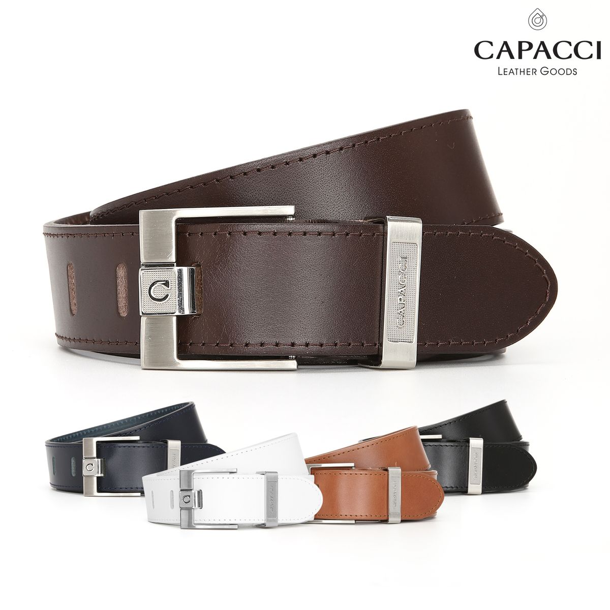 가파치(CAPACCI) CA-BK852 - 소가죽 남성벨트 정장 캐주얼벨트 - 사이즈 & 후기 | 무신사