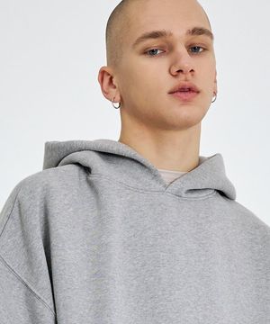 소프트 에센셜 셋업 후드티 (멜란지)