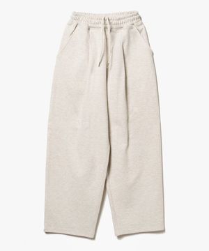 Deep One Tuck Sweat Pants [Oatmeal]