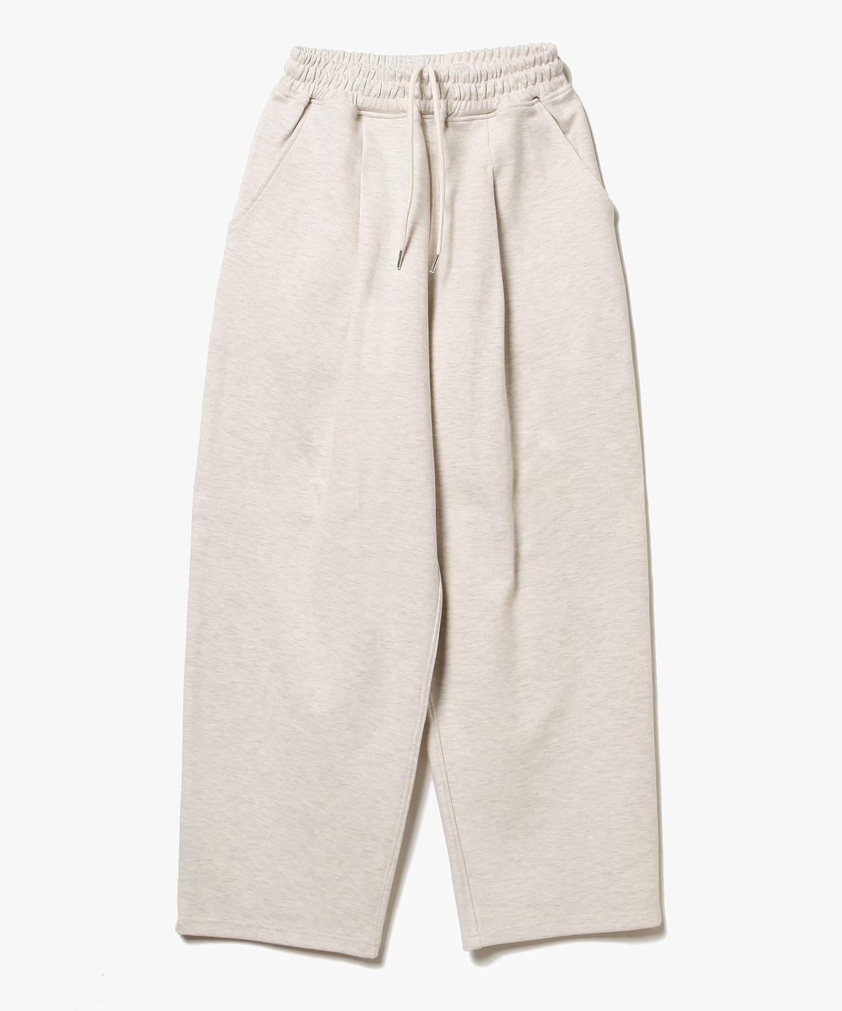 제로(XERO) Deep One Tuck Sweat Pants [Oatmeal]