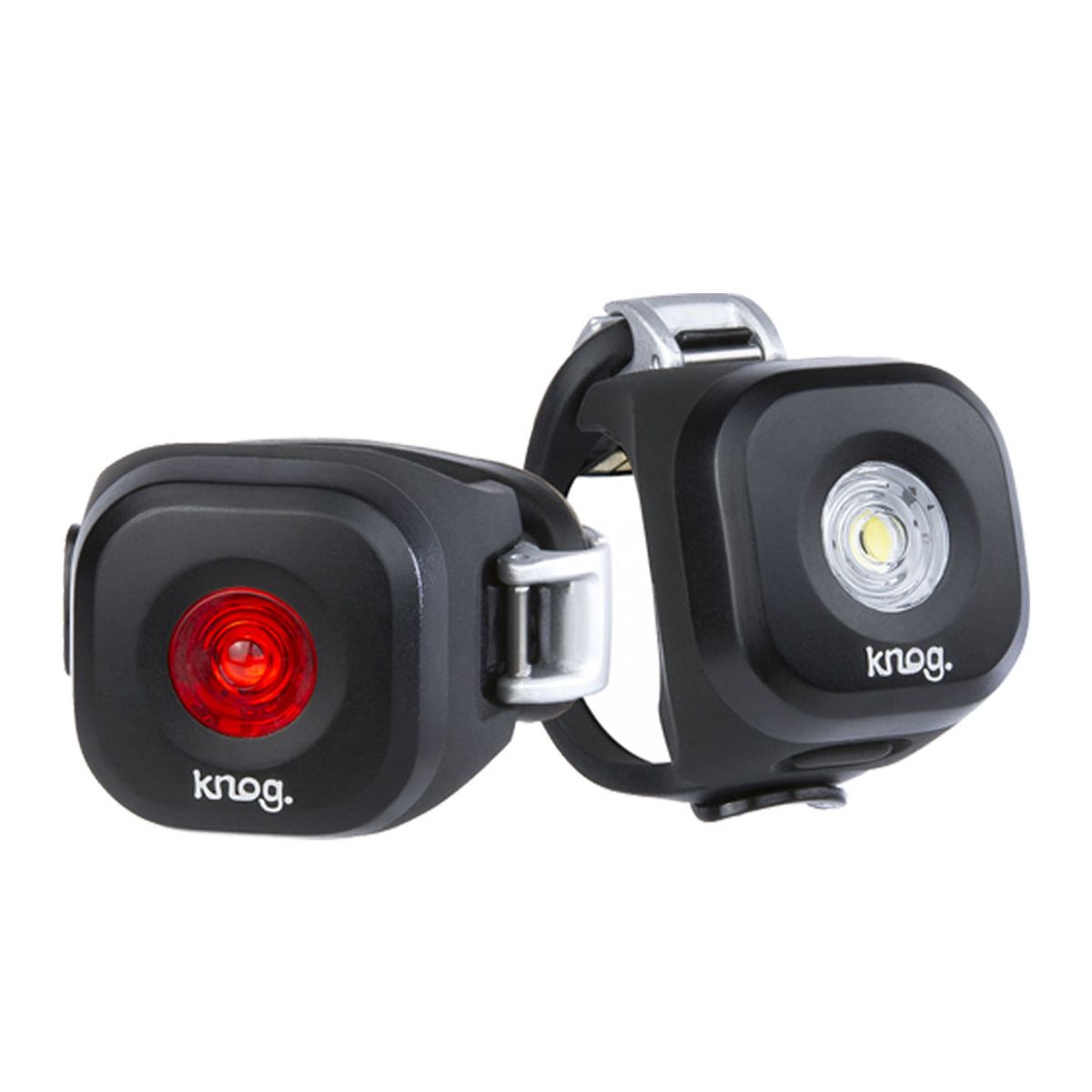 노그(KNOG) 자전거 라이트 전조/후미등 세트-블라인더미니 도트/블랙