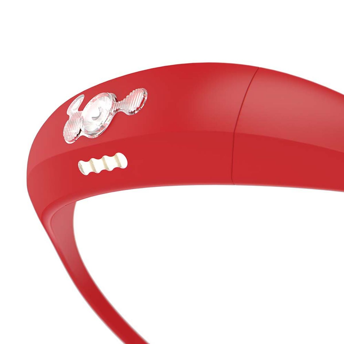 노그(KNOG) 밴디쿠트 헤드램프 레드 USB 충전식 헤드랜턴 아웃도어 런닝 등산 캠핑 자전거 라이딩 초경량