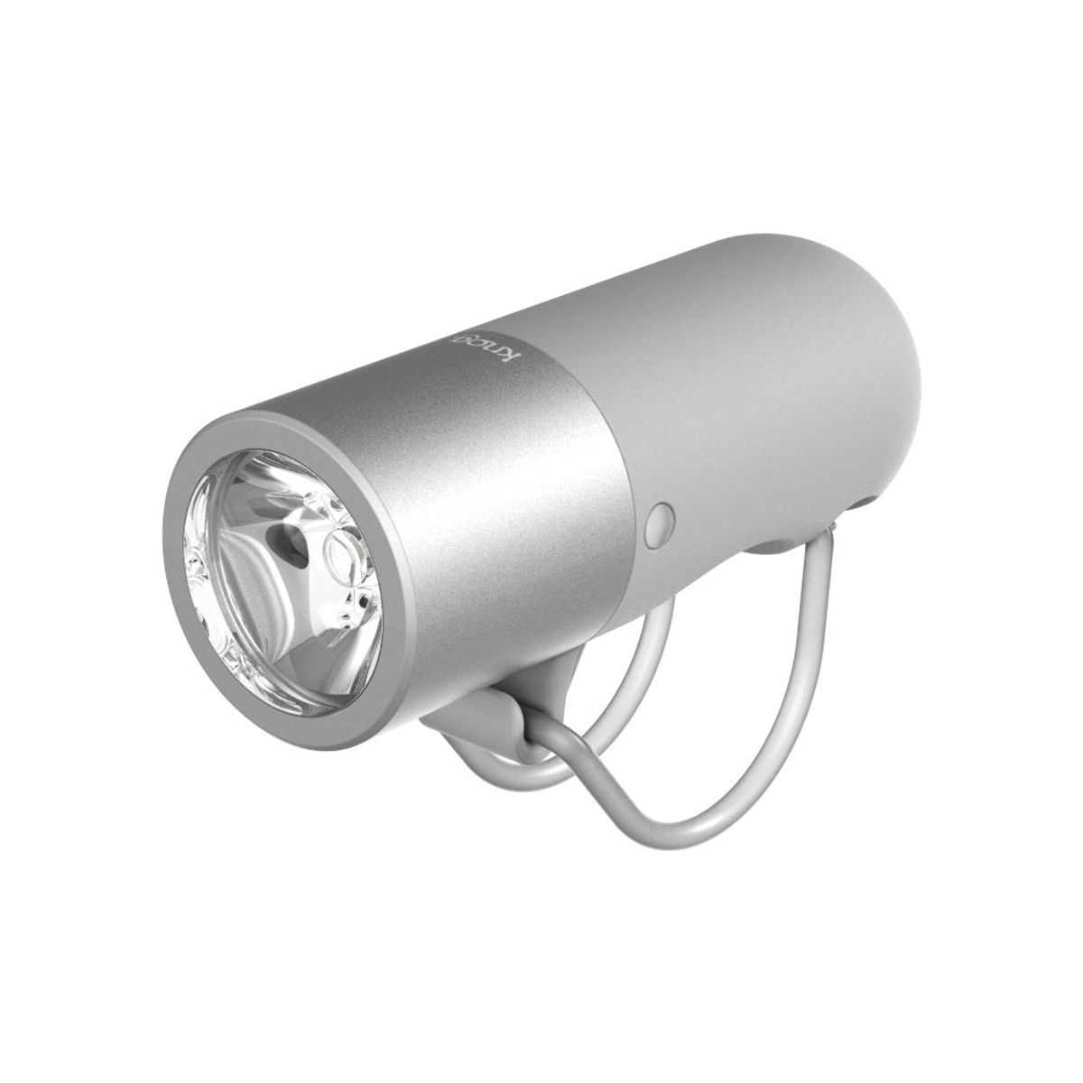 노그(KNOG) 자전거 전조등 플러거 USB충전-돌핀 그레이