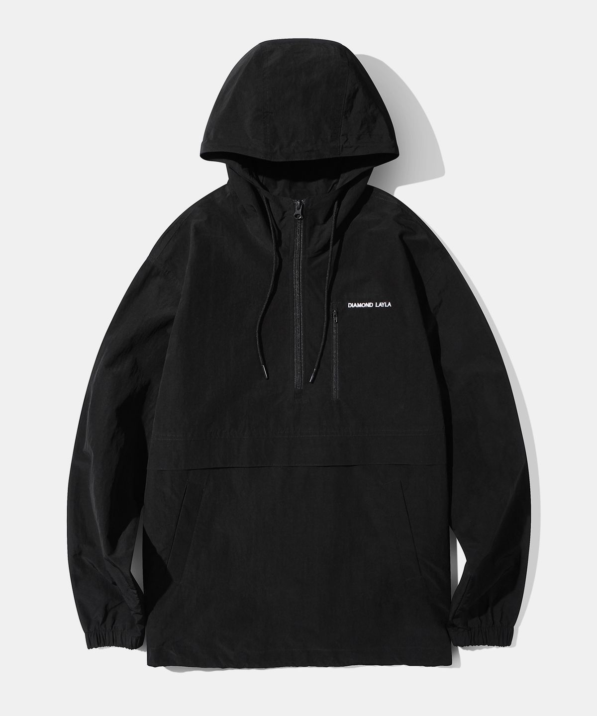 다이아몬드 레이라(DIAMOND LAYLA) Pocket Tidy Hood Anorak H7 Black