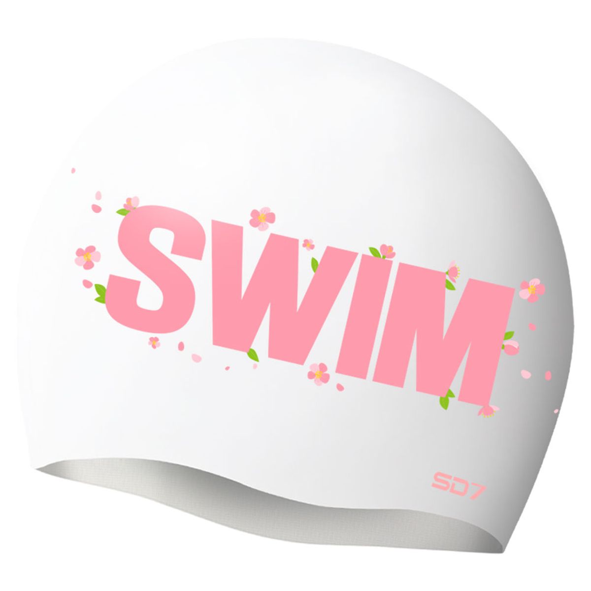 에스디세븐(SD7) SD7 실리콘수모 SGL-CA270 벚꽃스윔-WHT