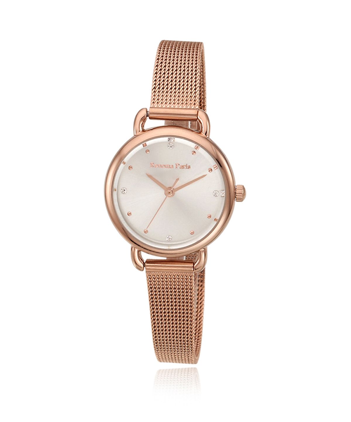 레노마 시계(RENOMA WATCH) RE585RG 여자  메쉬 밴드 시계_로즈골드