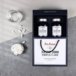 [선물세트] MSM 2000 트리플케어 120정(2개월분) X 2통