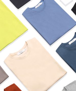 [2PACK] 유니섹스 365 반팔티 세트 - 10 COLOR