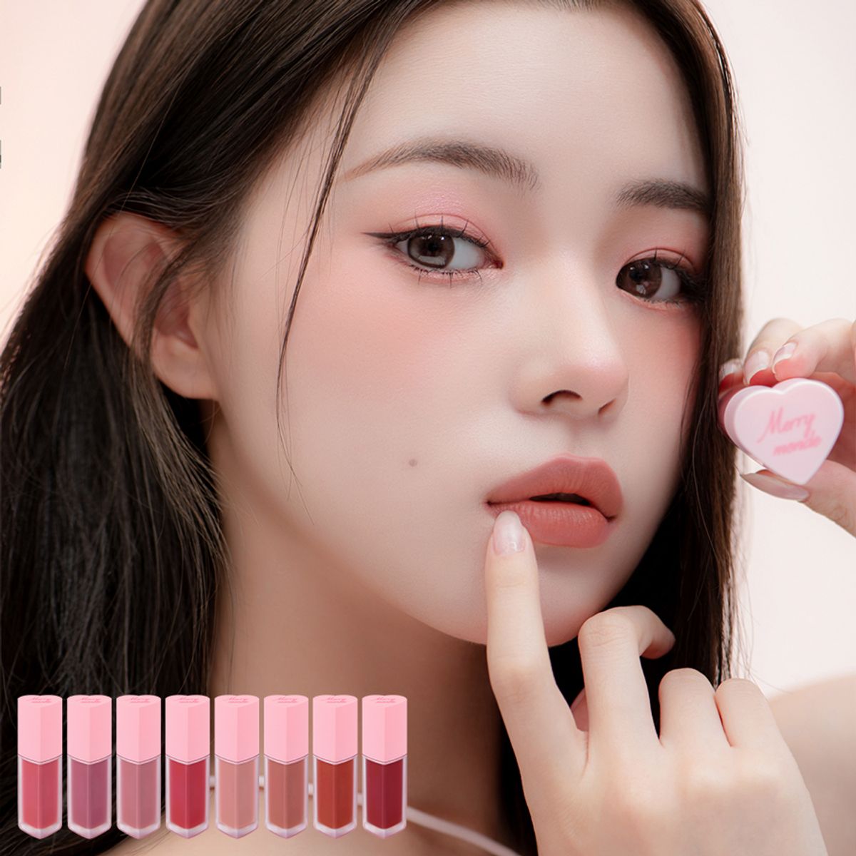 메리몽드(MERRY MONDE) [2 Pack] 체리하트 메가 틴트