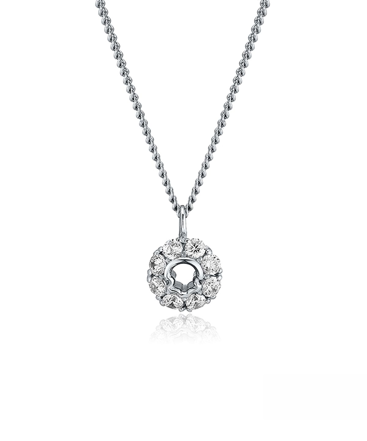 지레이드(G_RADE) Shiny Circle Necklace