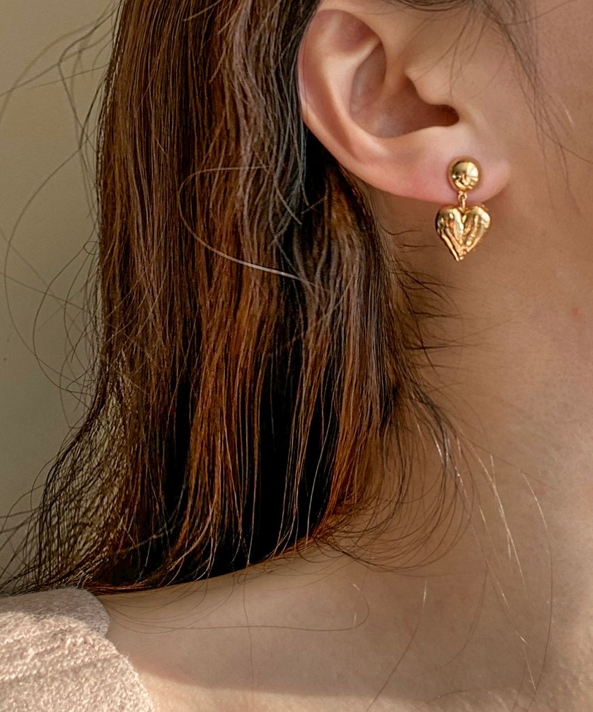 위트홀리데이(WIT-HOLIDAY) Holiday heart earring