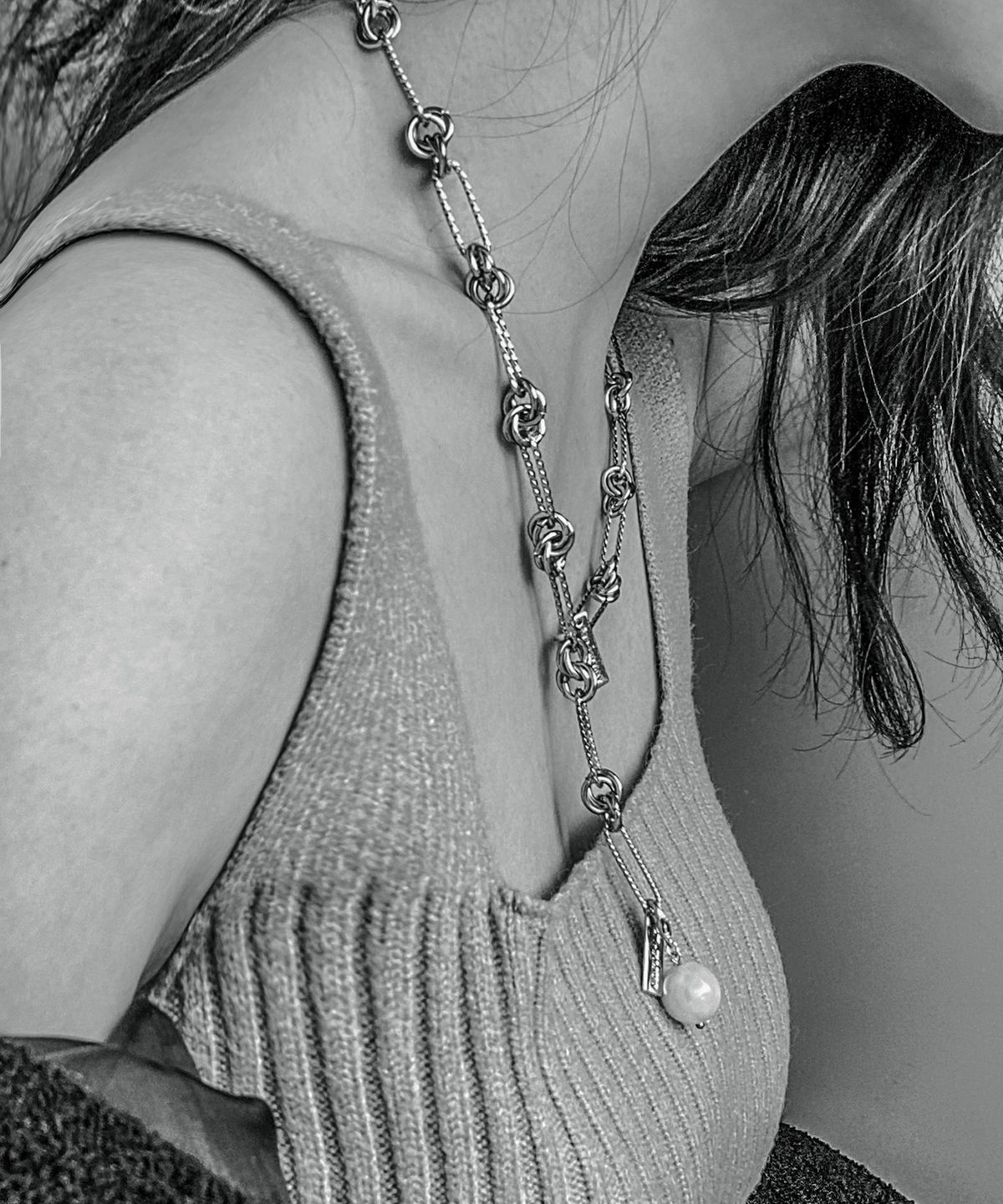 위트홀리데이(WIT-HOLIDAY) Holiday rope chain necklace