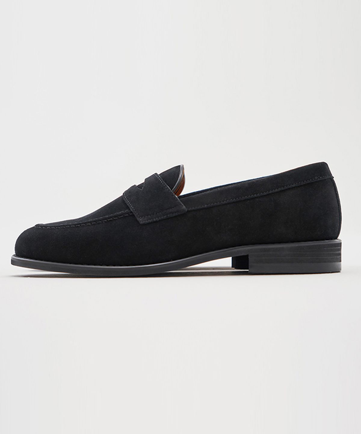 위트맨(WITTMAN) no wet suede loafer (black)