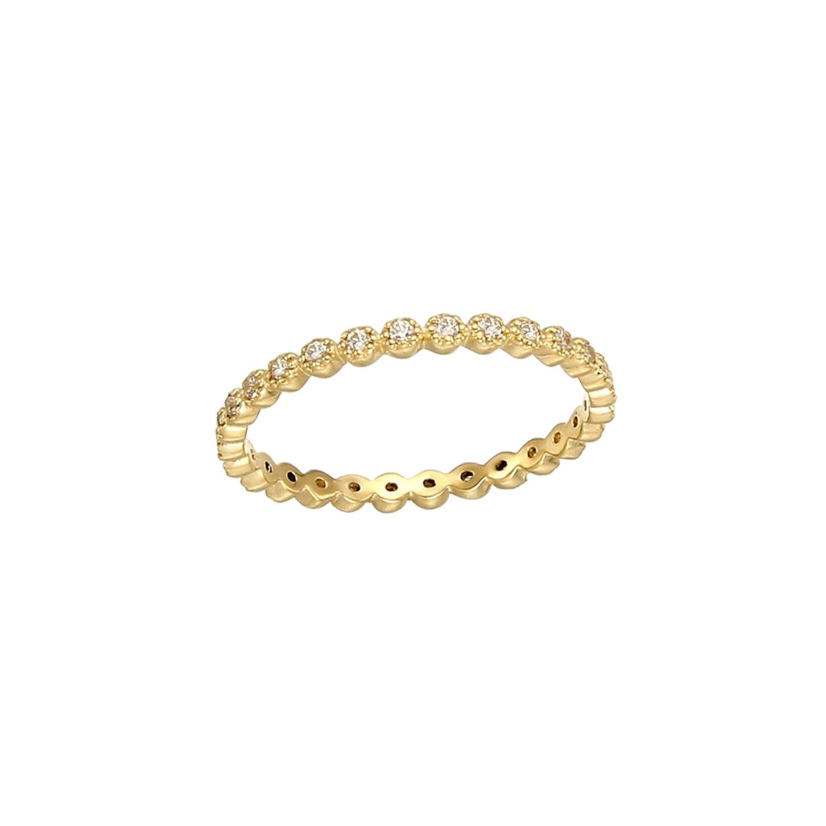 로이드(LLOYD) 심플 크라운 14K Gold 반지 LRS16035G
