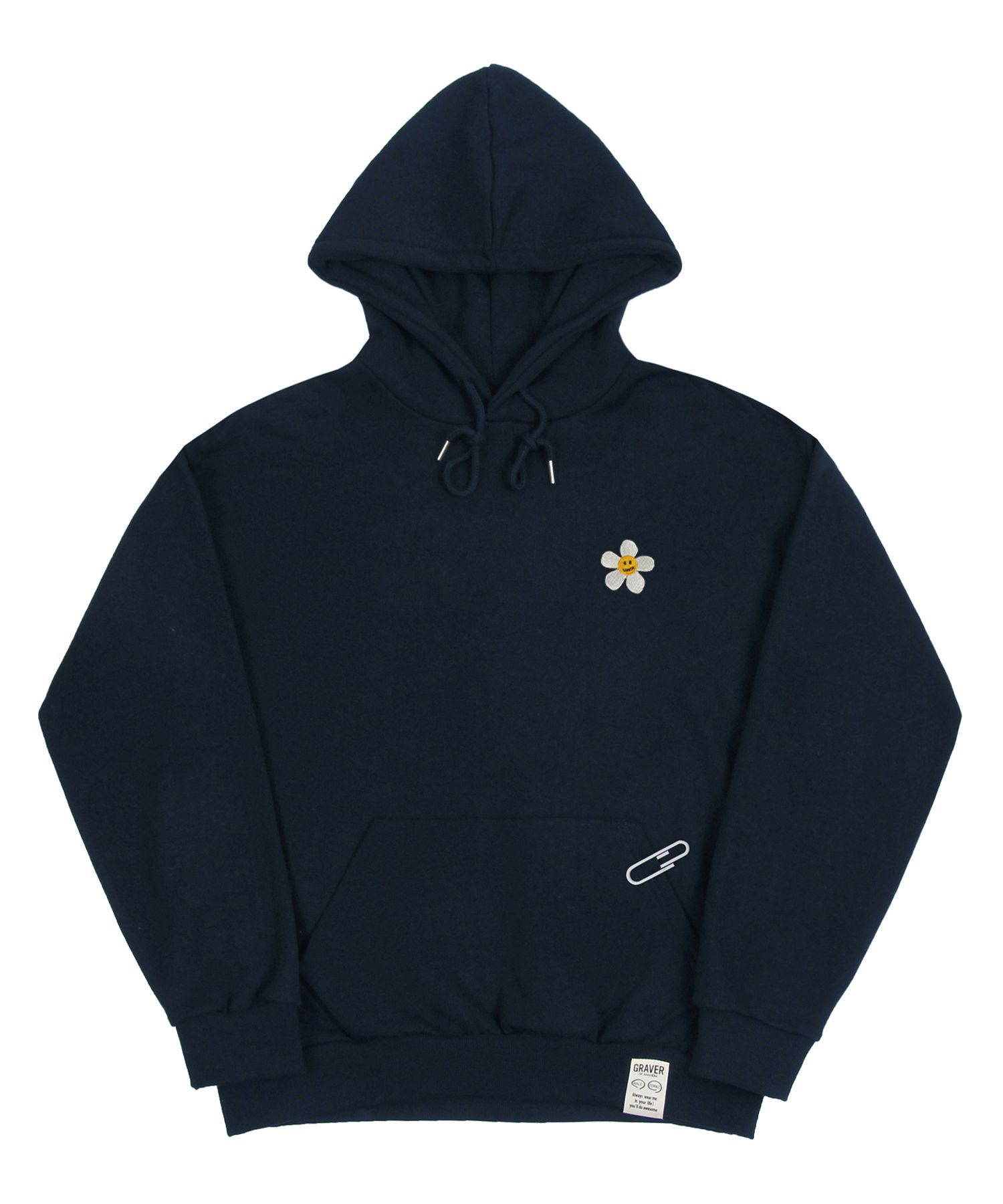 【GRAVER】Flower dot Retail Embroidery White Clip Jacket MUSINSA | GRAVER [UNISEX] FLOWER DOT EMBROIDERED WHITE CLIP