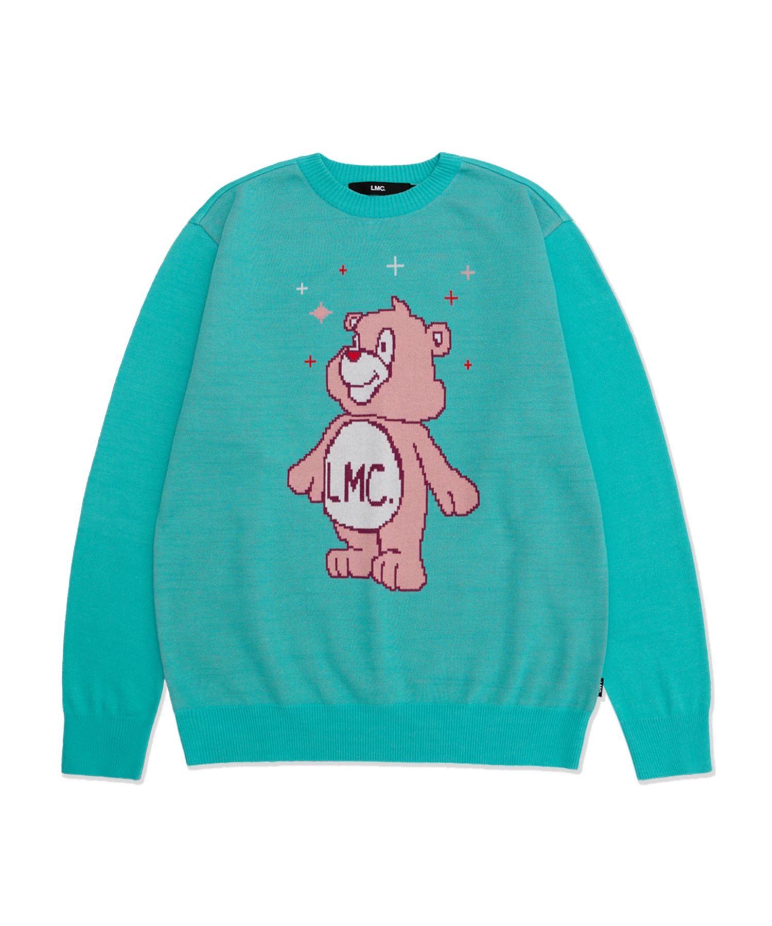 [ LMC]★BEAR KNIT SWEATER BEAR KNIT SWEATER heather gray - LMC | 엘엠씨