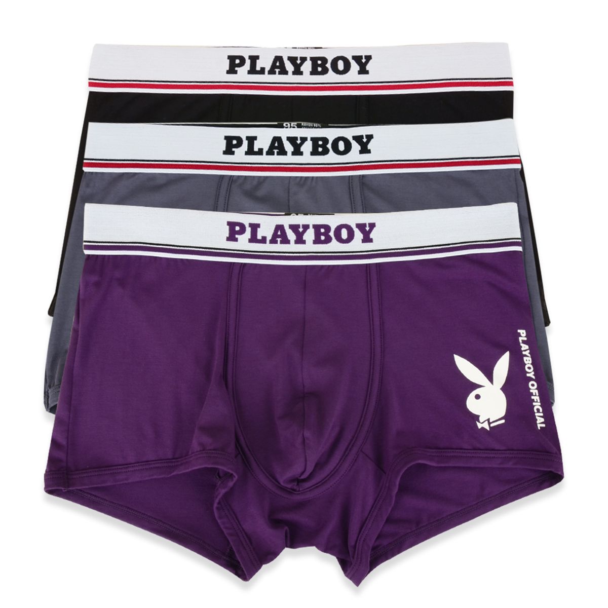 플레이보이(PLAYBOY) 레이온 남성 빅래빗 드로즈 1매입 PMD2105