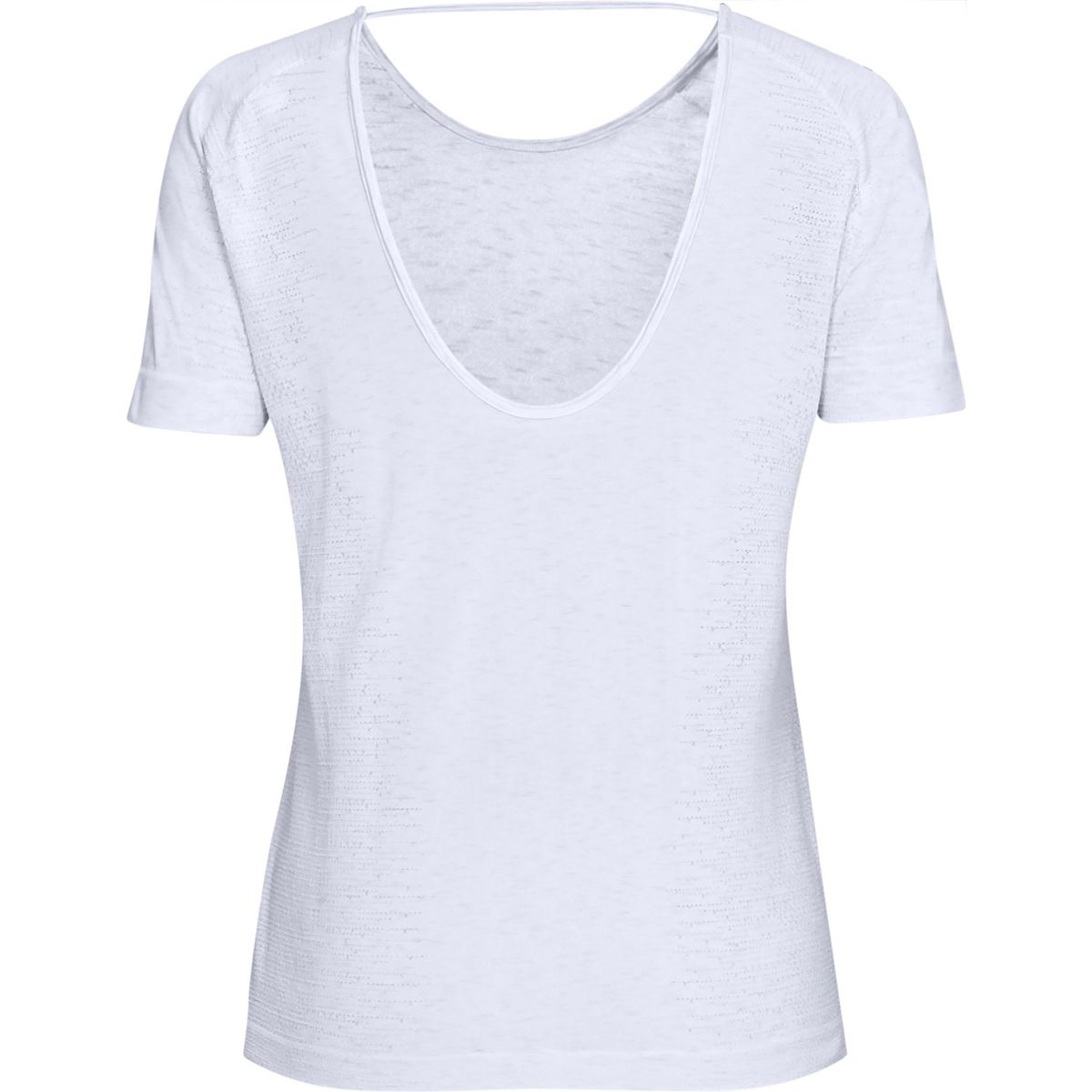언더아머(UNDERARMOUR) 배니쉬 심리스 반팔 티셔츠 1323479-100