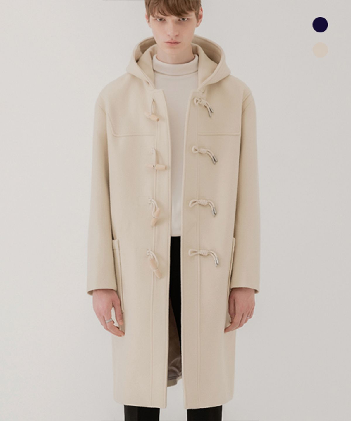 드로우핏(DRAW FIT) SAINT OVER-FIT HEAVY WOOL DUFFEL COAT [2COLOR]
