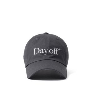 DAY OFF CAP-CHARCOAL