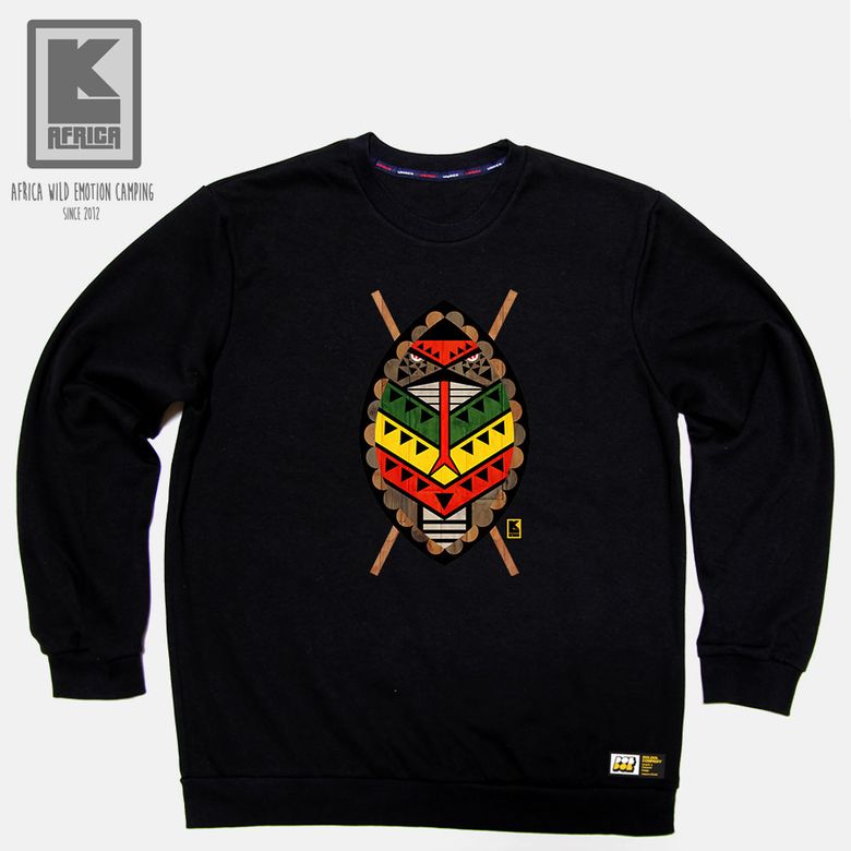 LK AFRICA_MTM_37 아프리카 감성 캠핑 브랜드 엘케이 아프리카 코브라 뱀 캐릭터 그래픽 디자인 맨투맨 긴팔티 긴팔