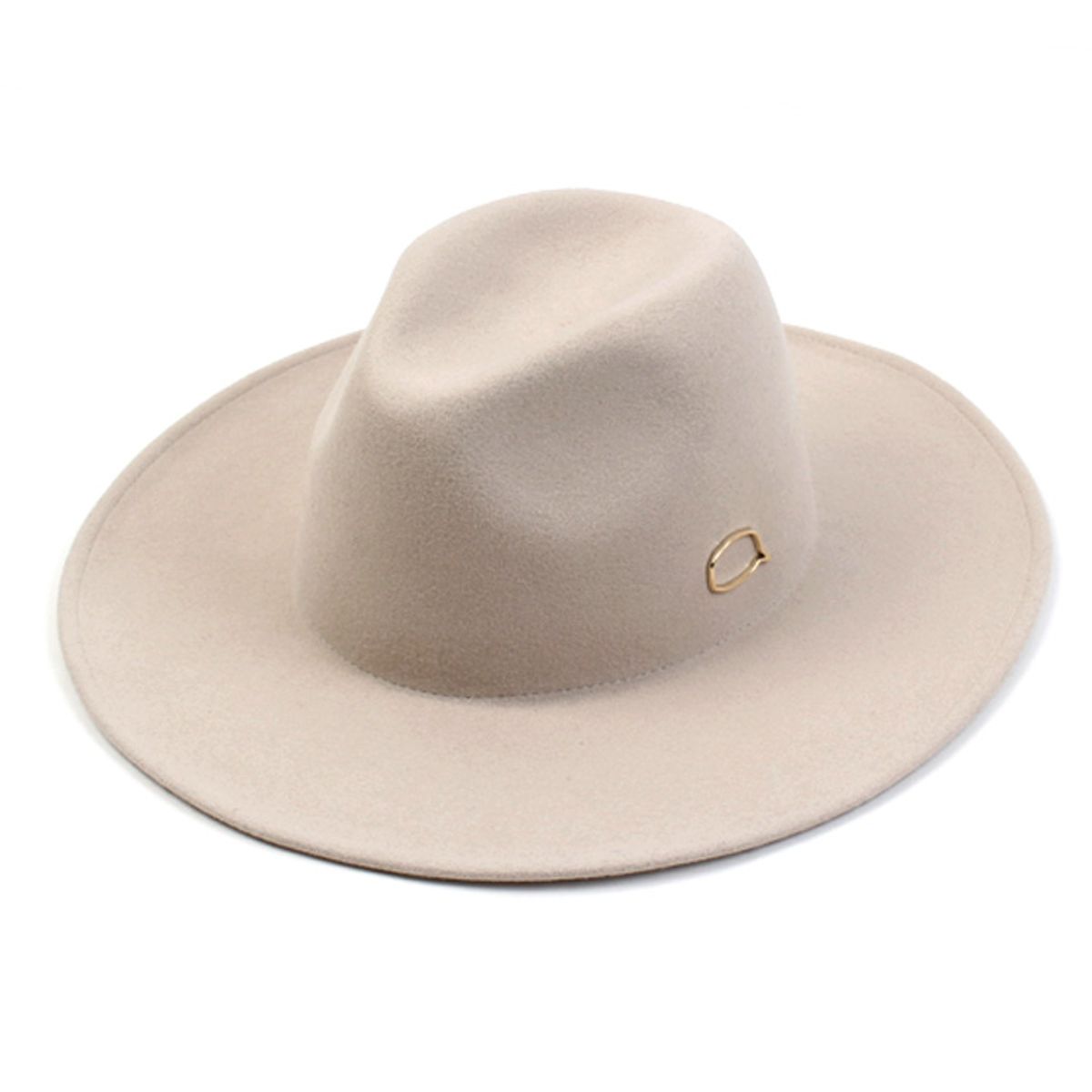 유니버셜 케미스트리(UNIVERSAL CHEMISTRY) Gold Bubble Wool Ivory Fedora 울페도라