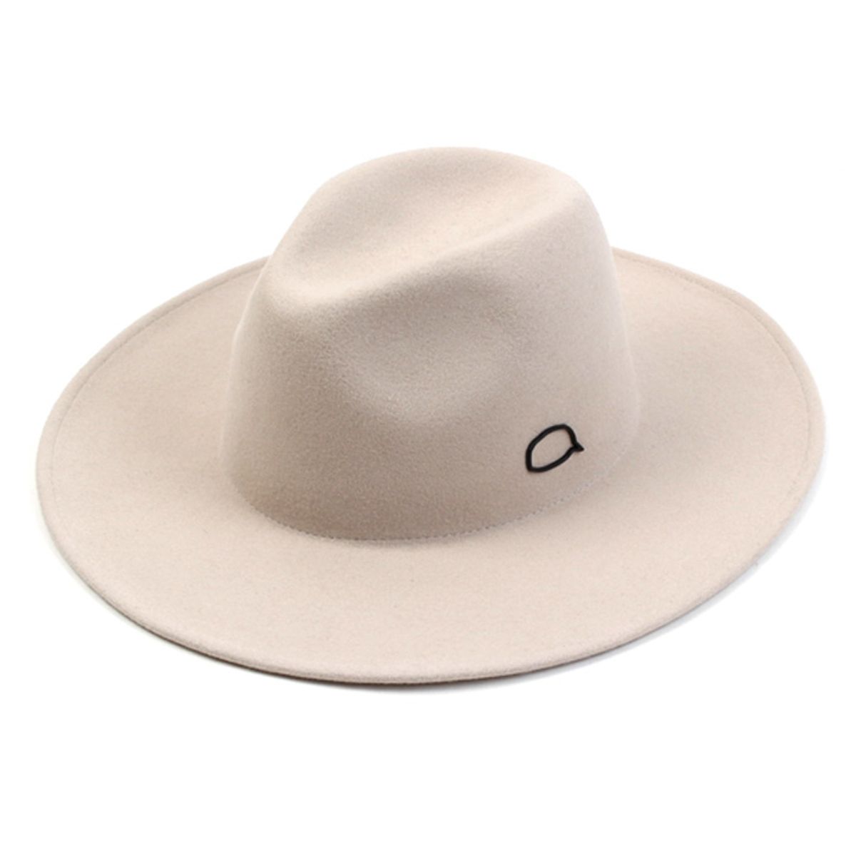 유니버셜 케미스트리(UNIVERSAL CHEMISTRY) Black Bubble Wool Ivory Fedora 울페도라